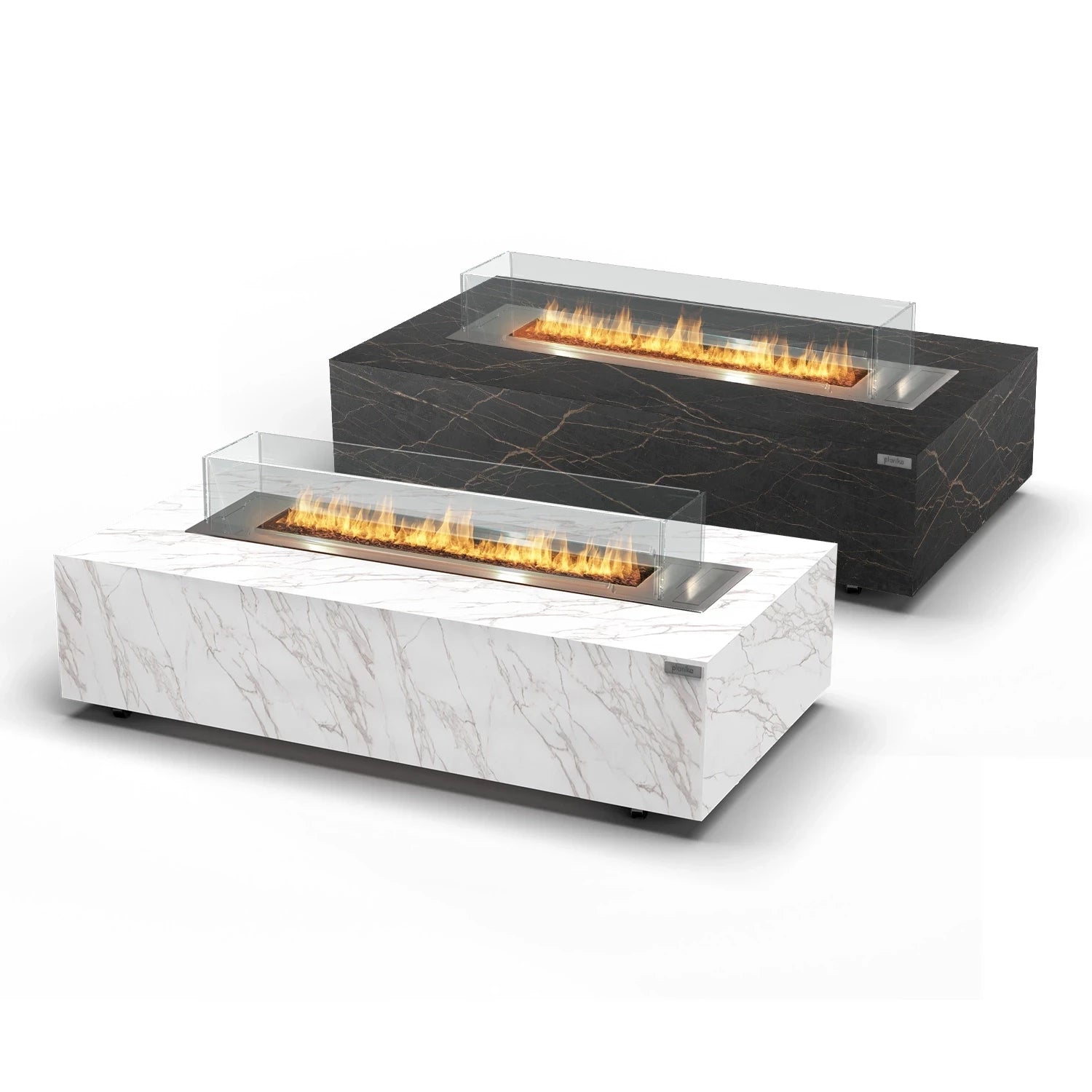 salontafel met bio-ethanol haard