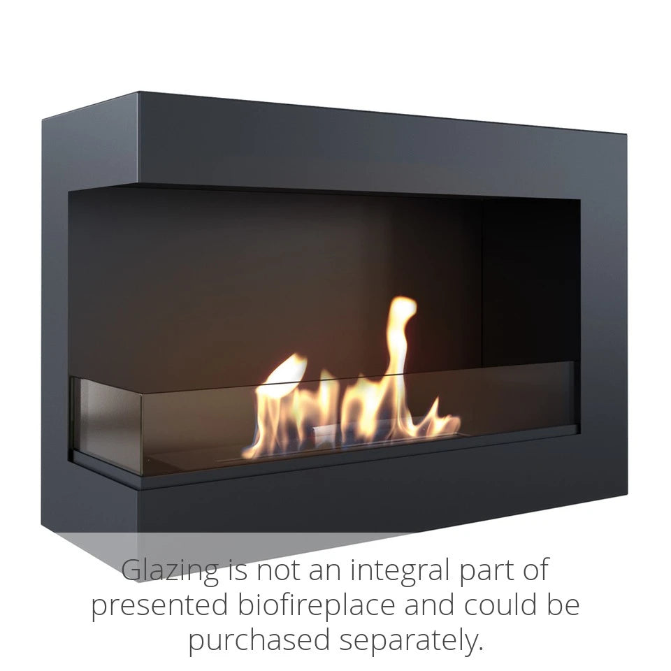 Corner bio fireplace 70 cm (left)