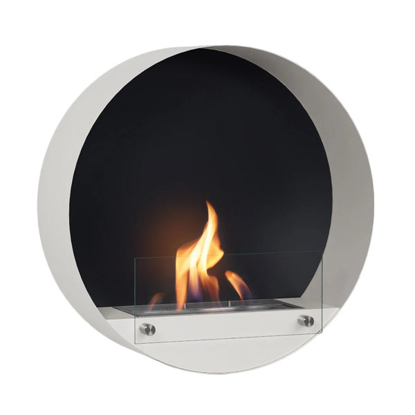Delaware White - Ronde bio-ethanol wandhaard