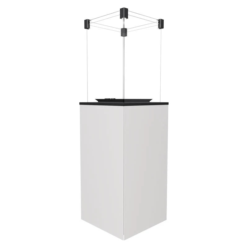 Deluxe Patio Outdoor Gas Fireplace - White