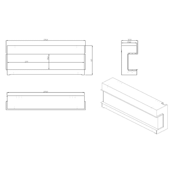 Vivente Plus 150 - Inbouwhaard