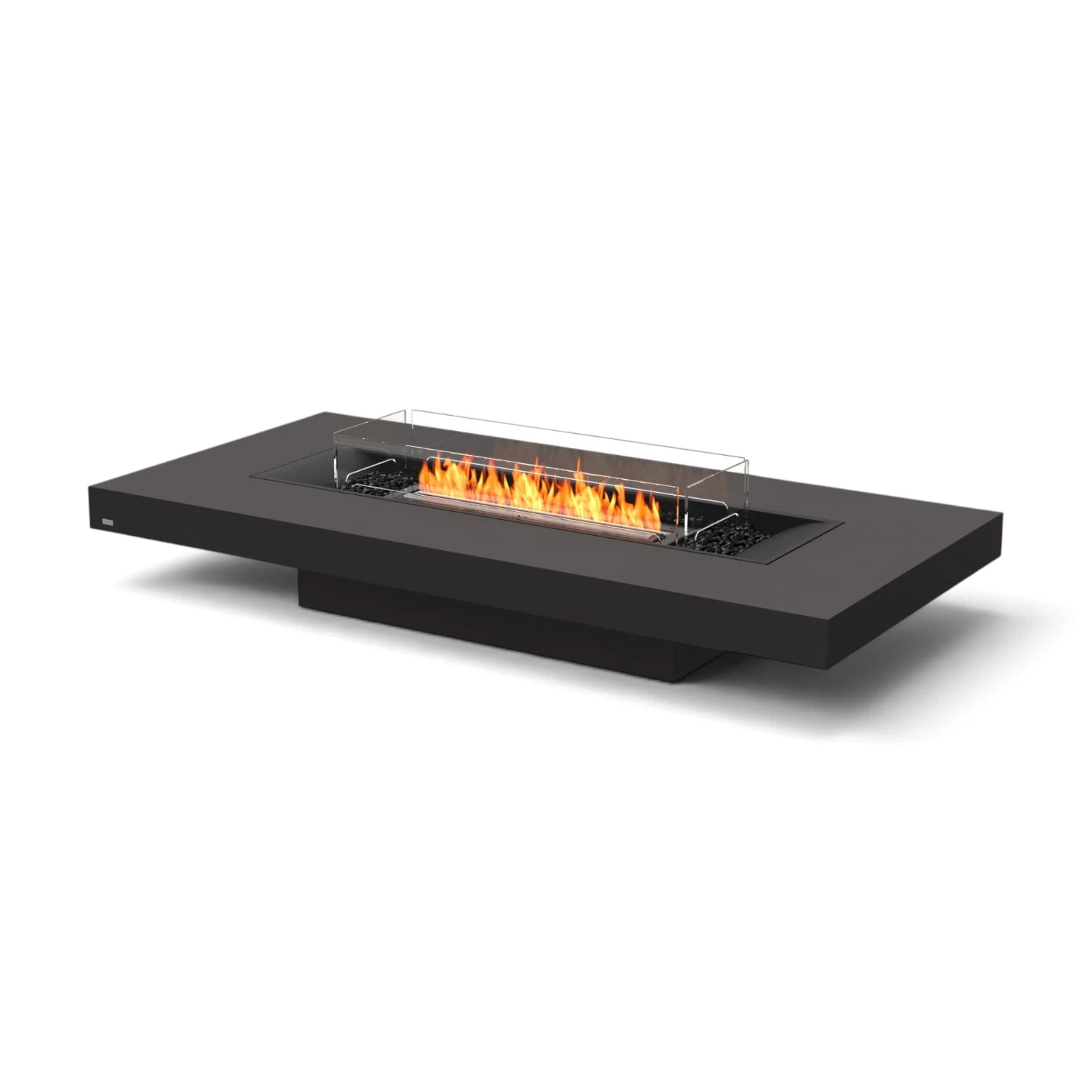 Gin 90 Low - Graphite Bioethanol Fire Pit