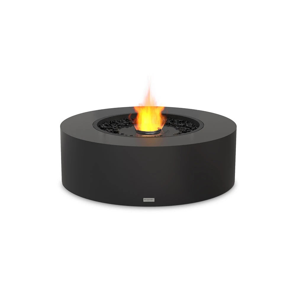 Ark 40 bioethanol fire pit, modern outdoor square design