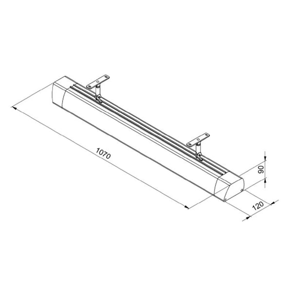 Heatstrip Intense 2200 watt