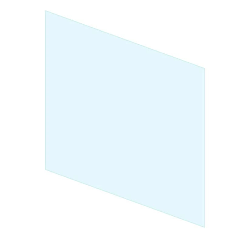 Verre complét d'un côté 800 mm