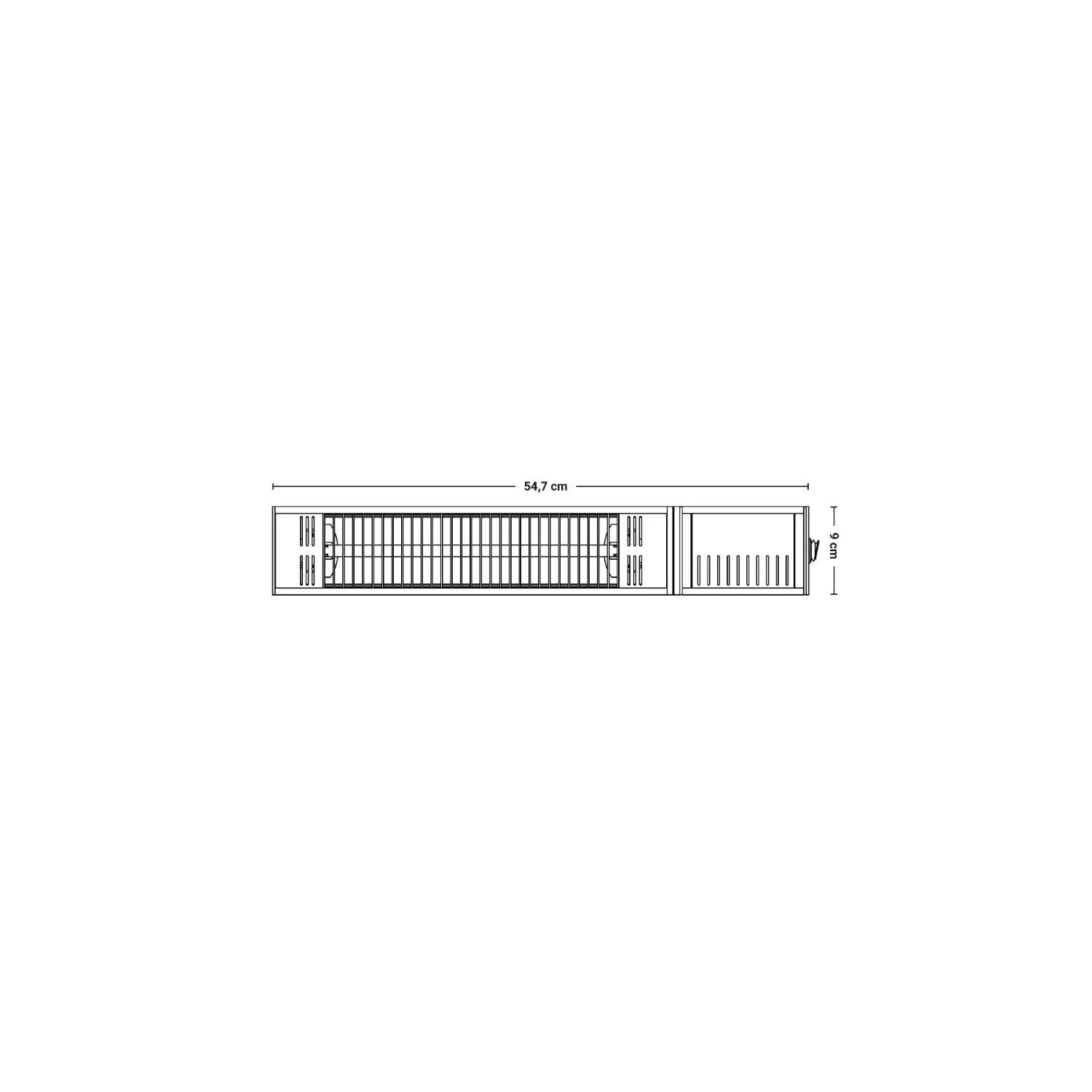 Chauffage terrasse mural Fortuna 1500W