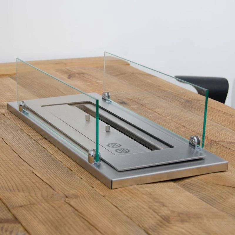 Cadre en acier et verre pour brûleur Superior 100 cm