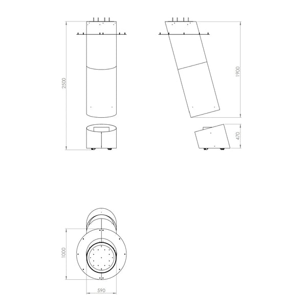 Contour 13 - Zwart