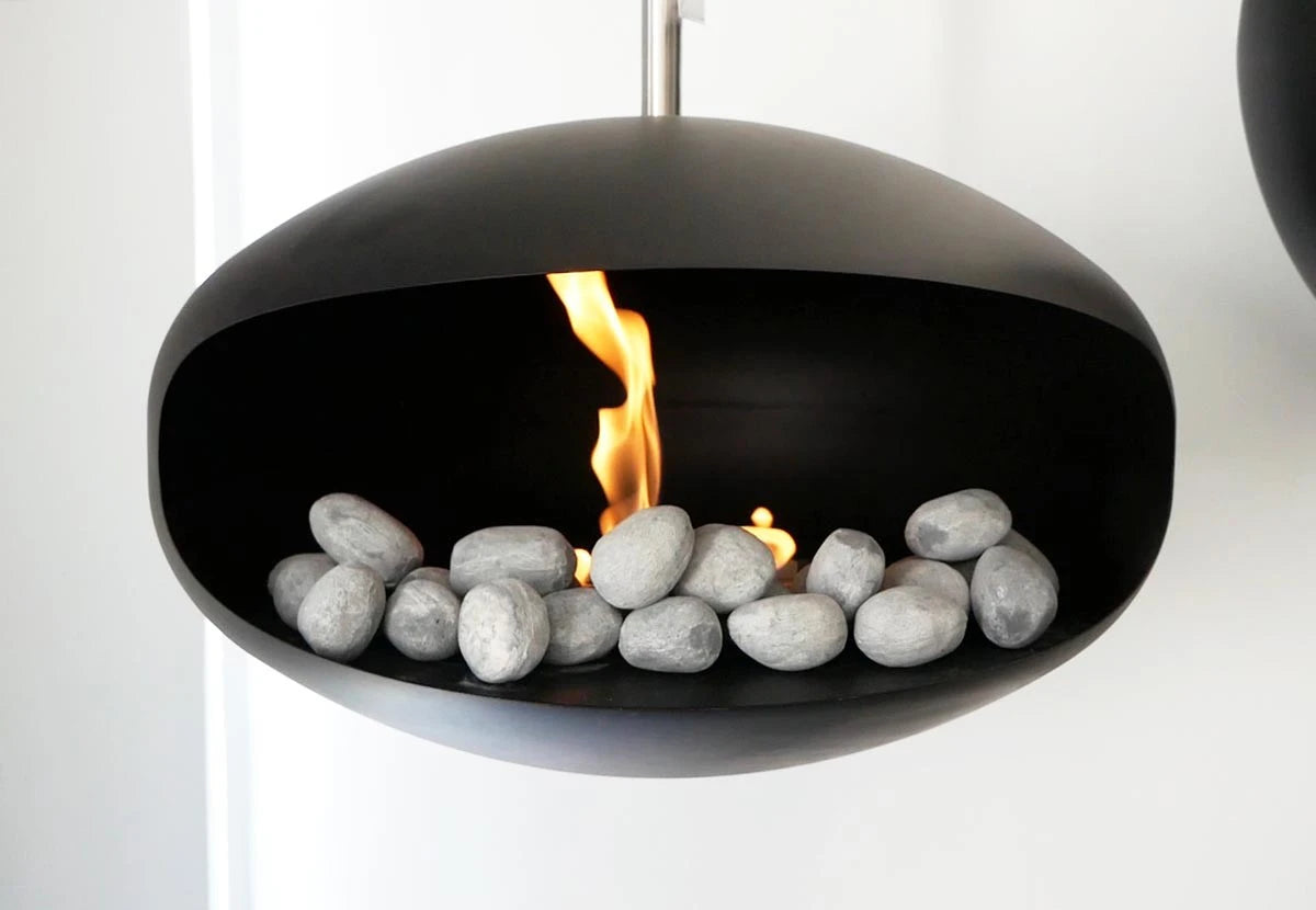 Galets en Céramique Gris 24 pcs