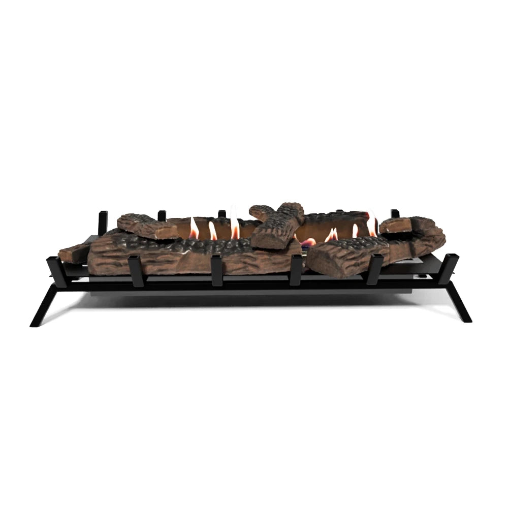Grate XL - Inzetbrander met keramisch hout (80 cm)