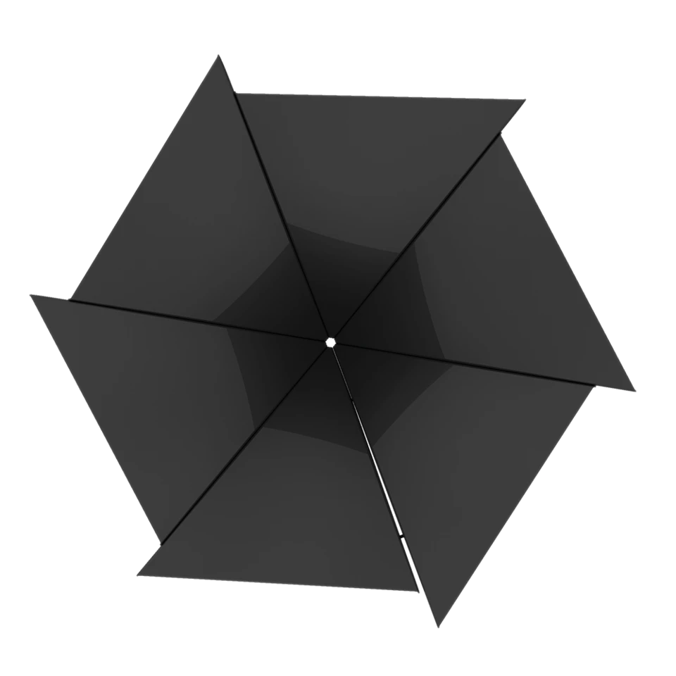 Brasero Halden - Noir