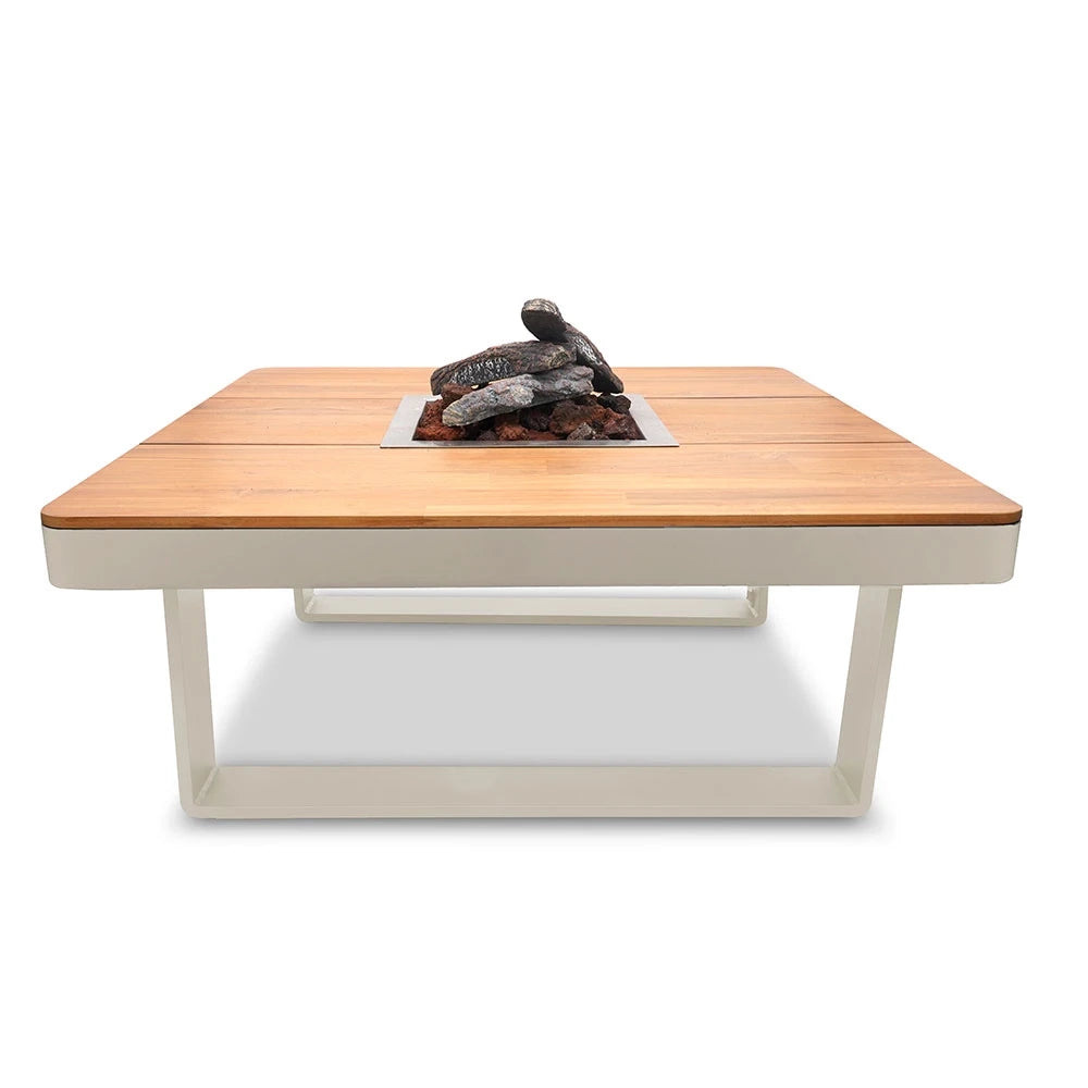 Horizon 95 Oester Beige – Vierkante Gashaard Tafel