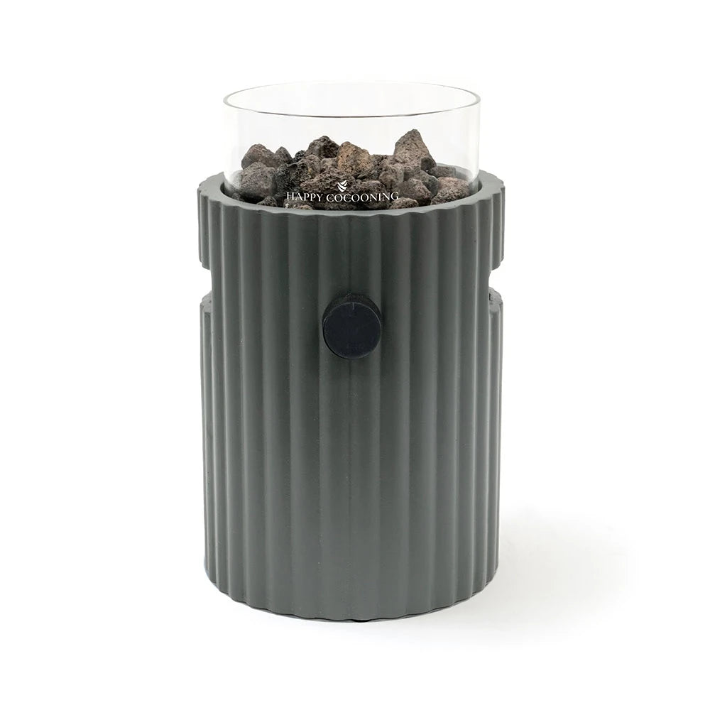 Lumi Rib Smokey Antraciet – Tafelblad Gashaard