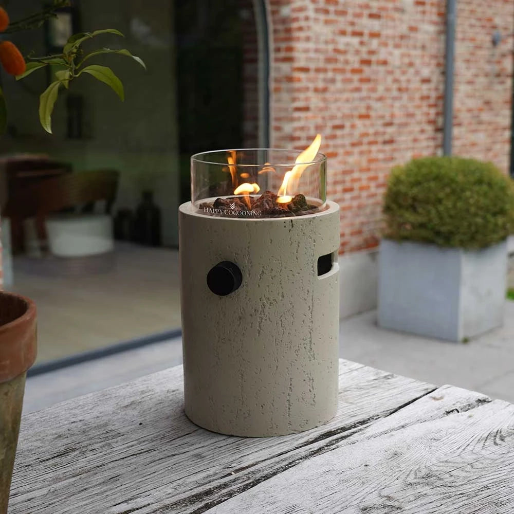 Lumi Stone – Tabletop Gas Fireplace