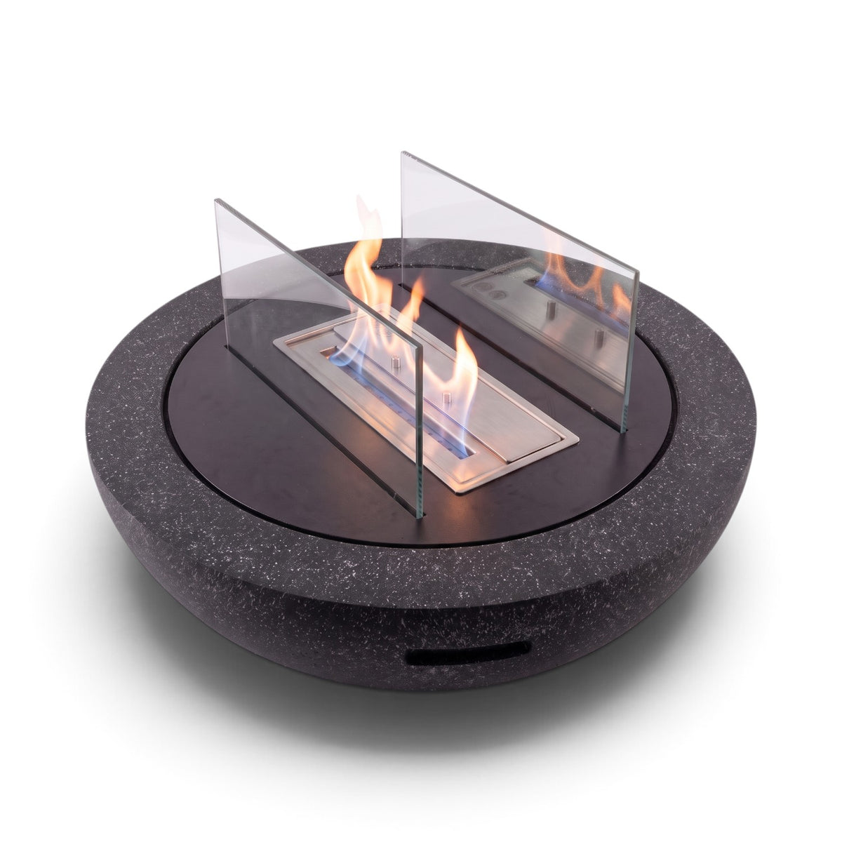 LUMA - Granietzwart - Outdoor bio-ethanol haard