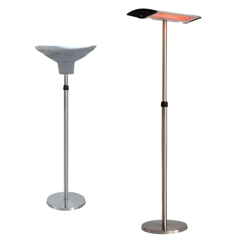 Terrasverwarmer 1000/ 2000W, GT - Zilver
