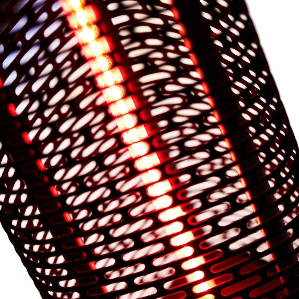 Chauffe-terrasse à placer sous la table - 1200W, GT, Noir