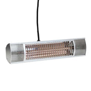 Terrasverwarmer wandmodel 1500 W, GT, Ø51 cm - Zilver