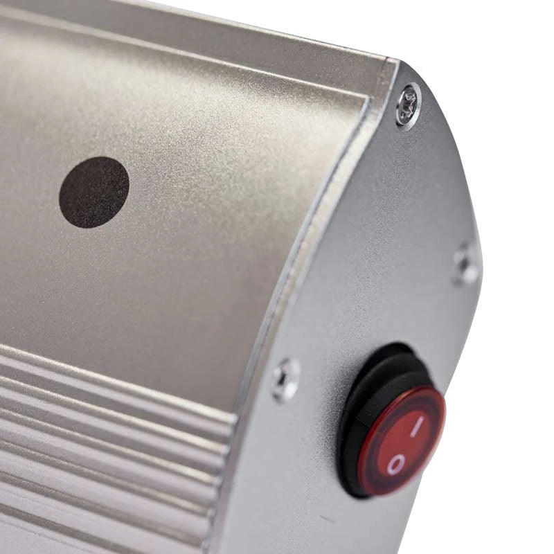 Patio Heater Wall-mounted 500-1000-1500 W, Silver