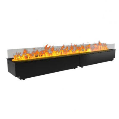 Mistero 3000 water vapour fireplace burner by Magic-Fire with 307 cm flame line
