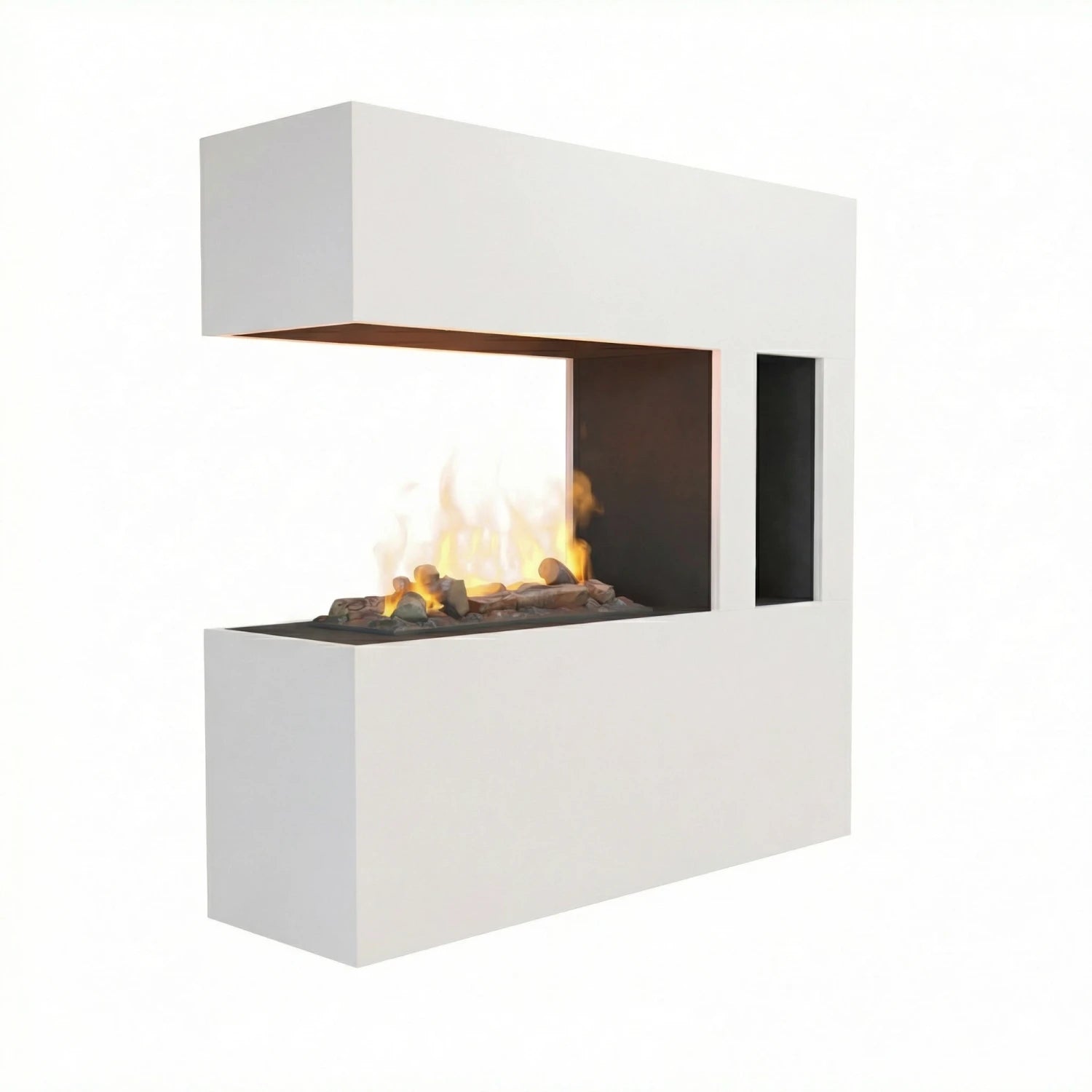 Schiller Pocket Wit - OMC 600 | Vrijstaande waterdamphaard
