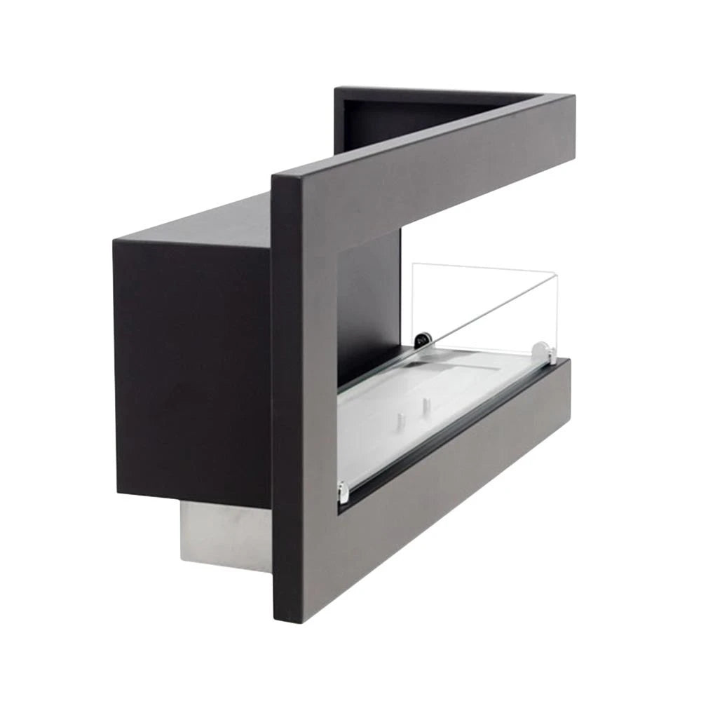 Cheminée d'angle 85 cm - Droite