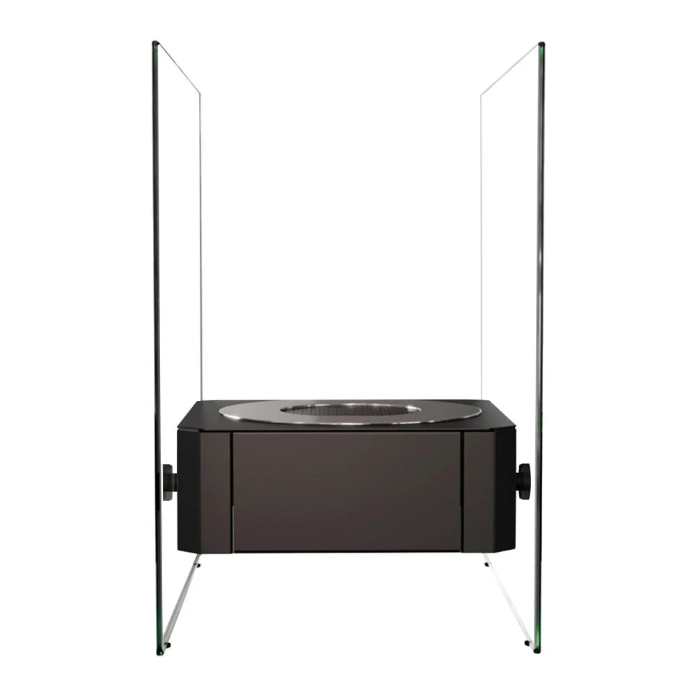 Cheminée de table noire au bioéthanol