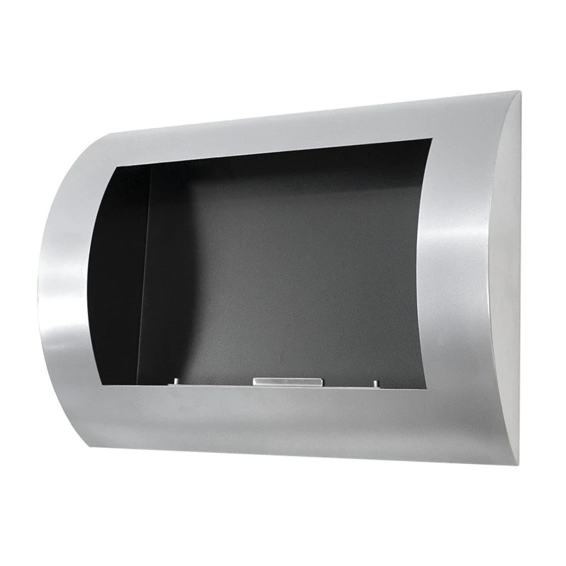 Ocean - Goedkope bio-ethanol wandhaard - Grijs