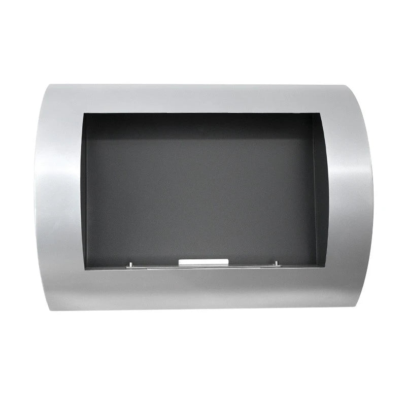 Ocean - Goedkope bio-ethanol wandhaard - Grijs