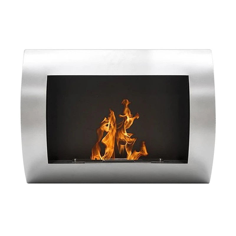 Ocean - Goedkope bio-ethanol wandhaard - Grijs