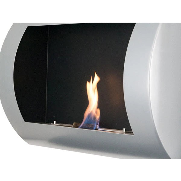 Ocean - Goedkope bio-ethanol wandhaard - Wit