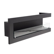 Cheminée d'angle 115 cm - Droite