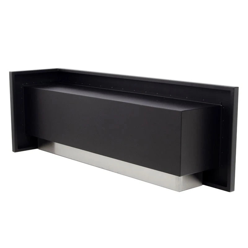 Cheminée d'angle 115 cm - Droite