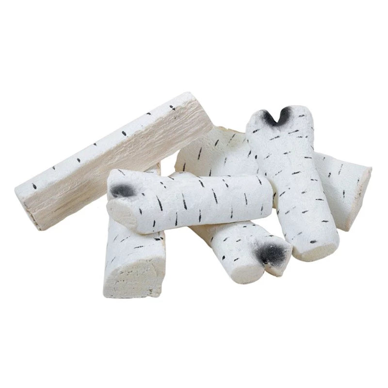 Bois de Bouleau en Céramique 6 pièces