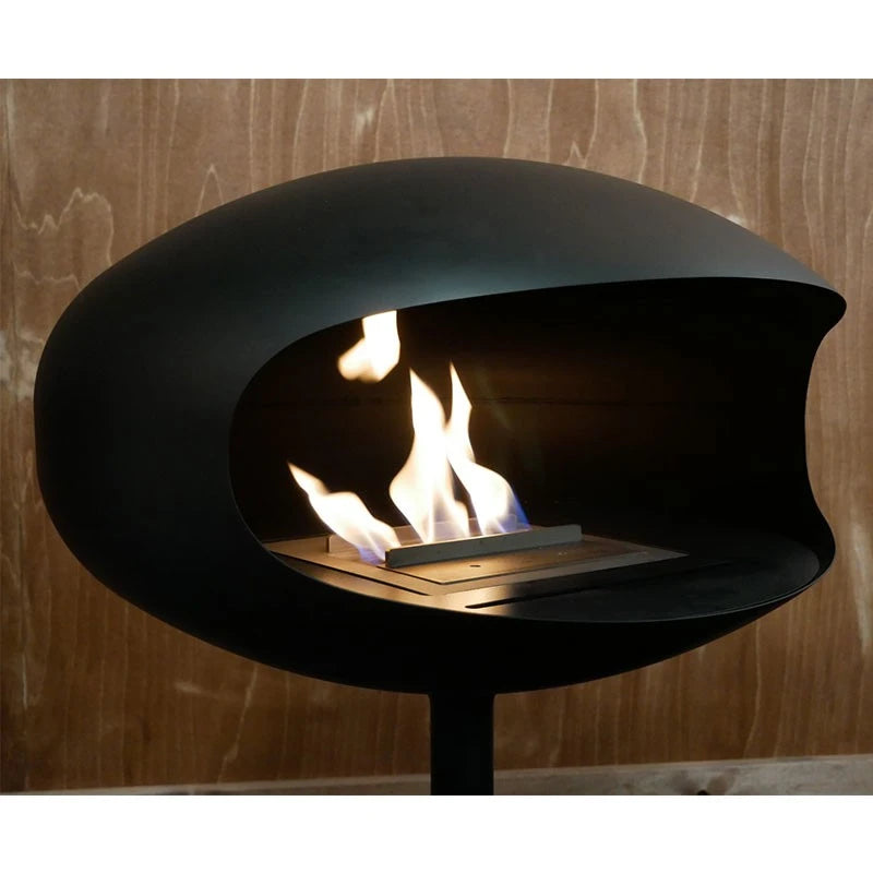 Cocoon Pedestal - Zwart met zwarte voet