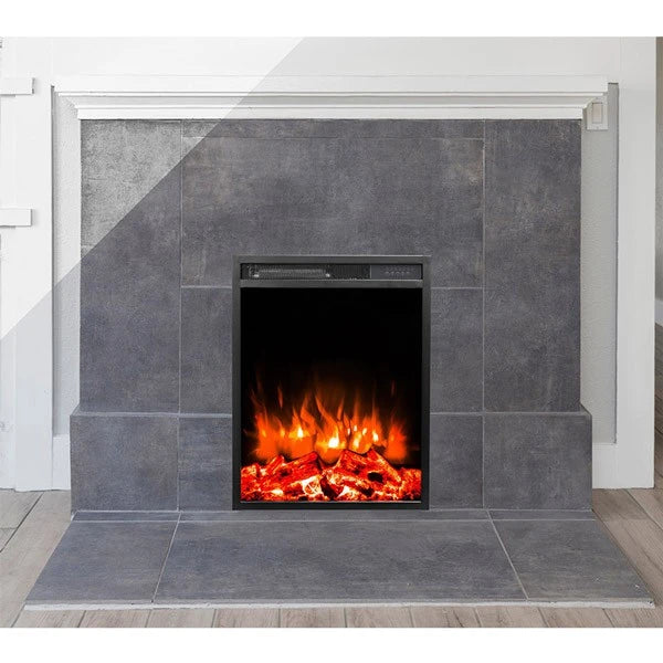 LED Classic Built-in Electric Fireplace - 45 cm