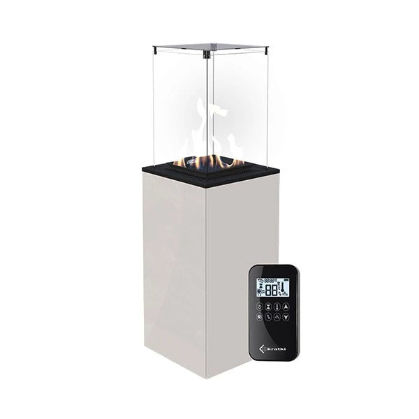 Deluxe Patio Remote Blanc