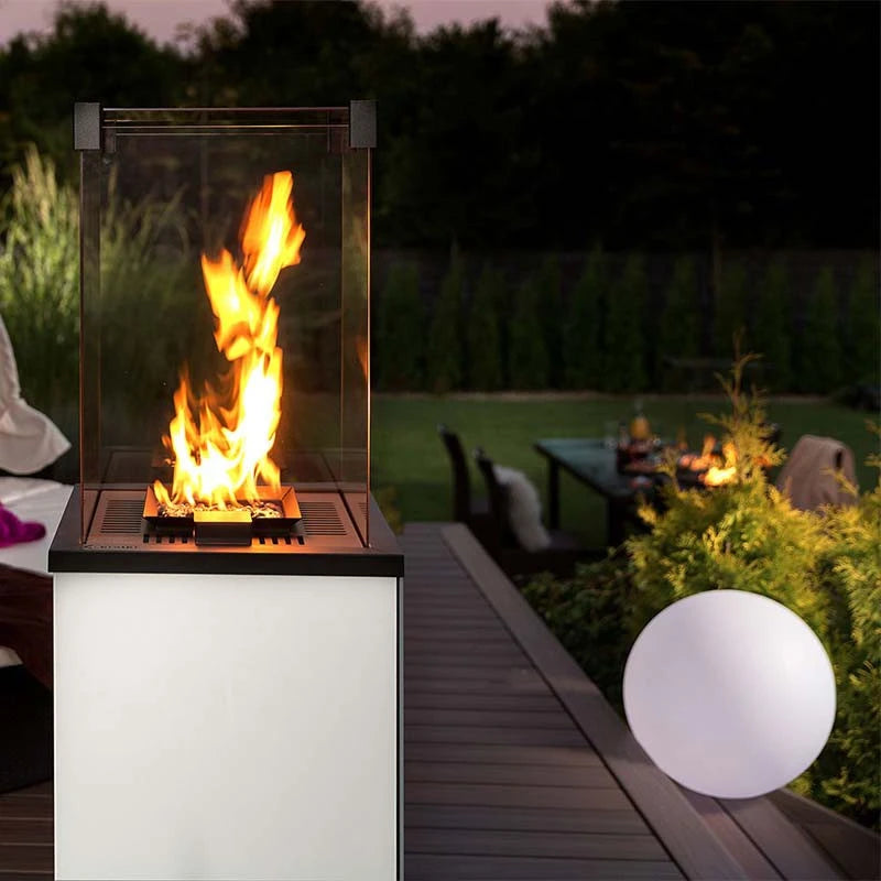 Deluxe Patio Remote gashaard buiten - Wit