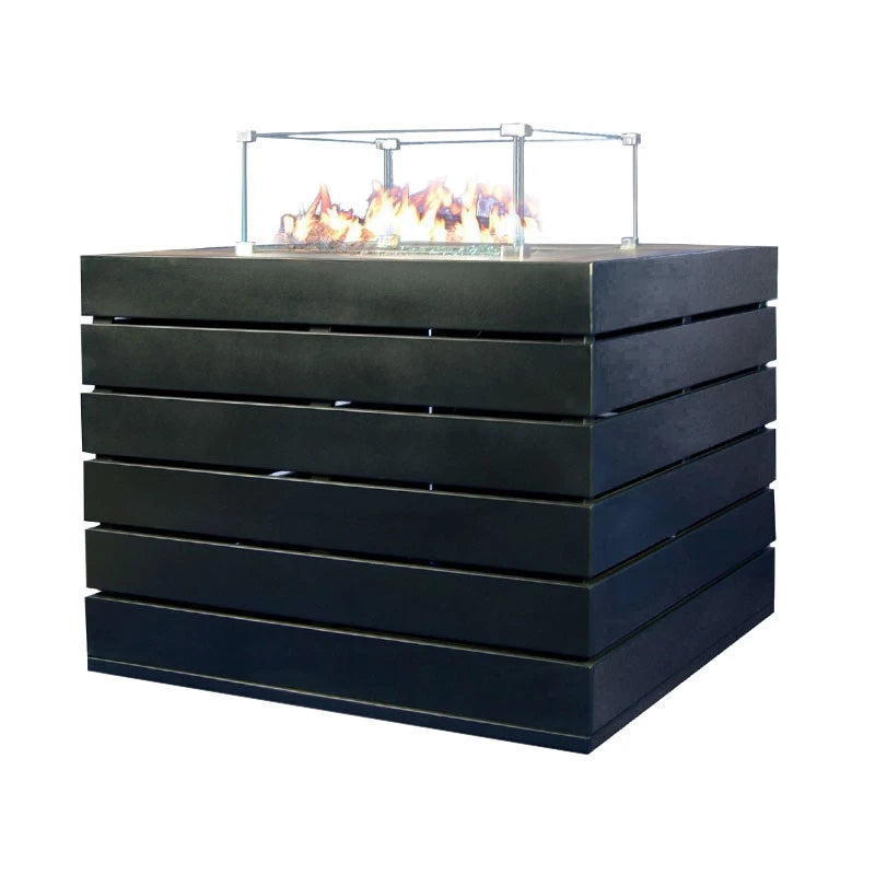 Madrid buitentafel met vuurhaard - Muztag
