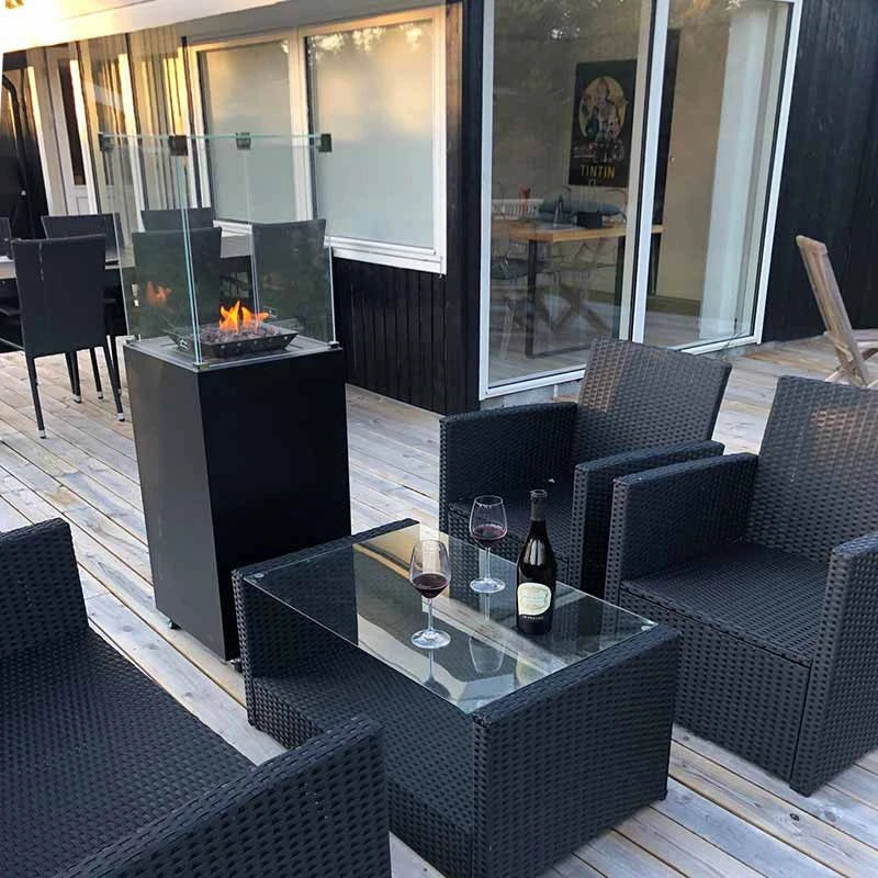 Muztag Malaga terrasverwarmer - Zwart
