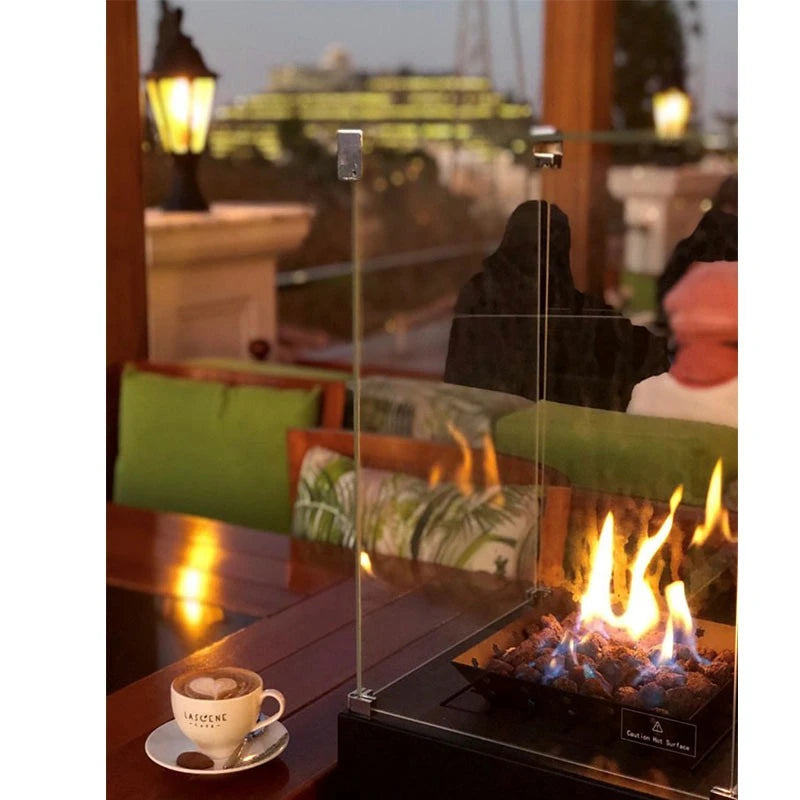 Muztag Malaga terrasverwarmer - Zwart