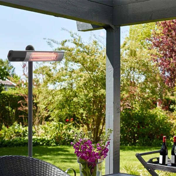 Patio Heater Freestanding 1500 W, GT, Black
