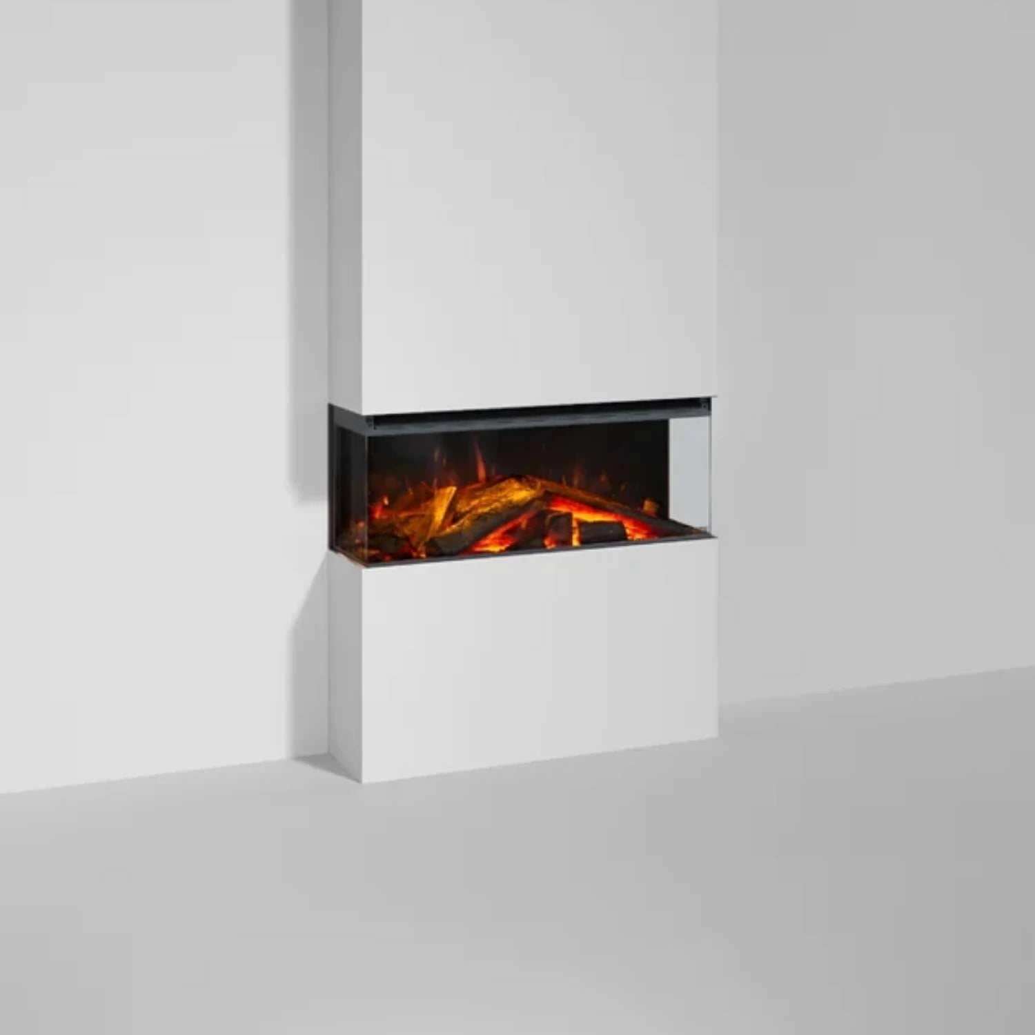 Insert de cheminée électrique Lumen 870, pour une ambiance chaleureuse et moderne à la maison.