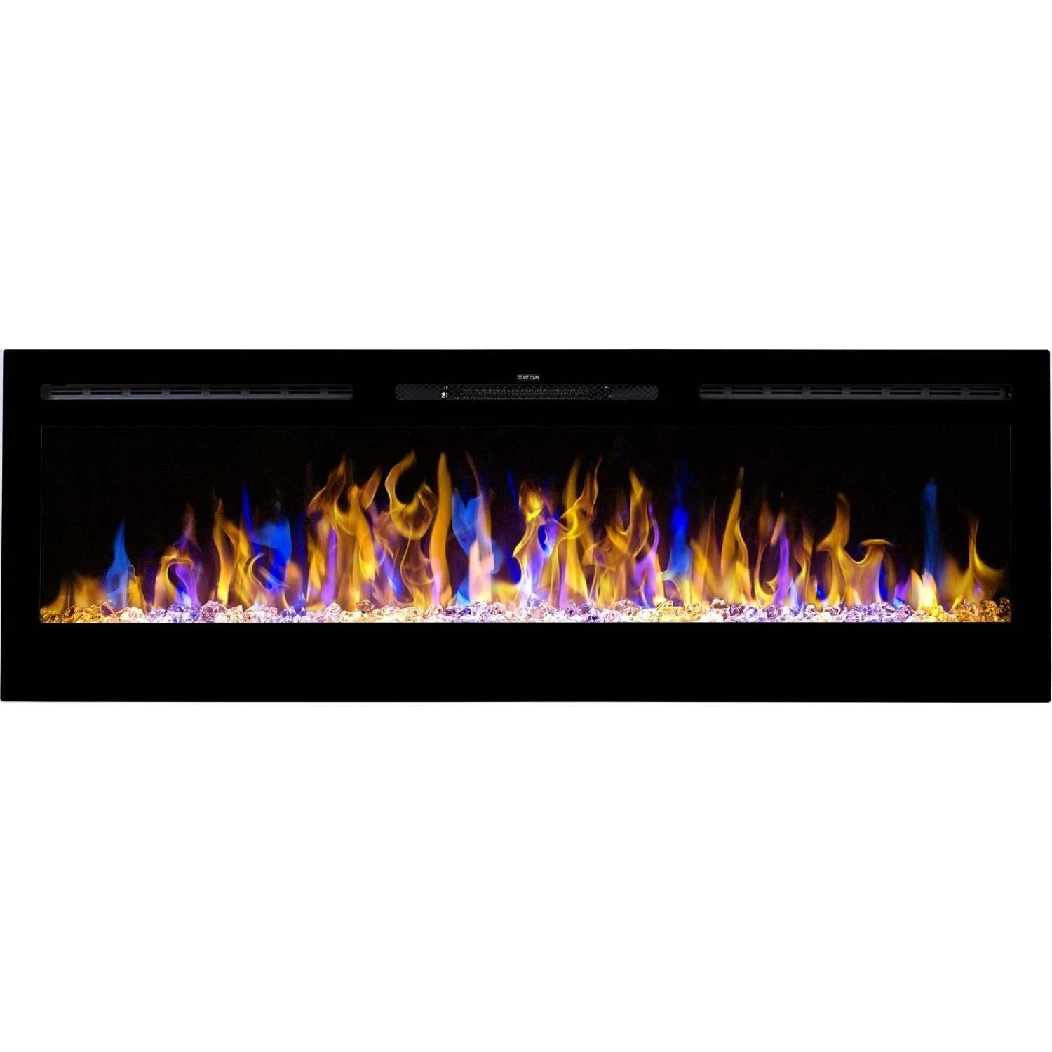 Majestic vægmonteret elektrisk pejs 50" (128 cm)