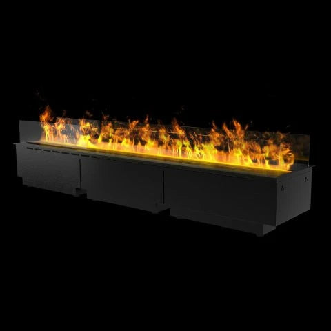 Magic-Fire by Safretti Mistero 1500 water vapour fireplace burner with 153 cm flame line