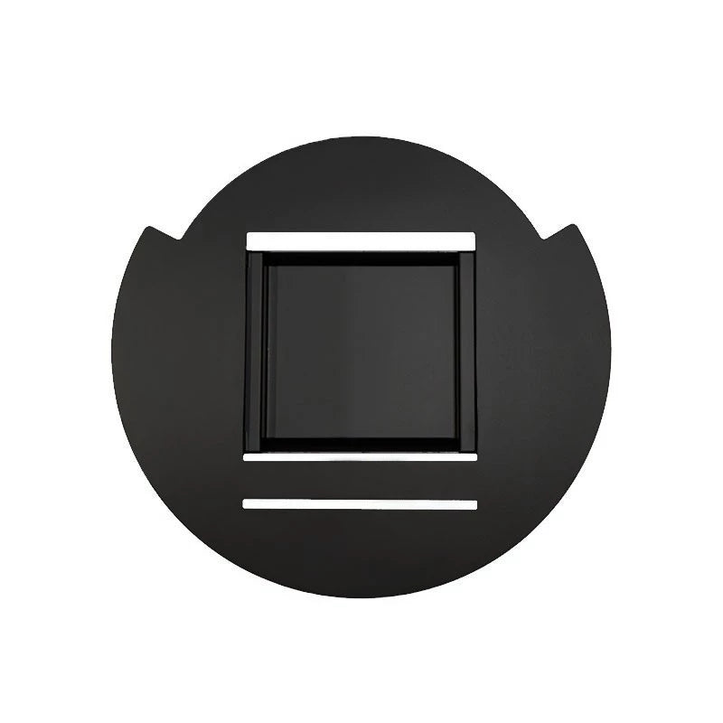 Plaque de fixation noire pour brûleur Cocoon
