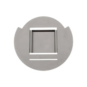 Mounting Plate in Steel for A Cocoon Burner