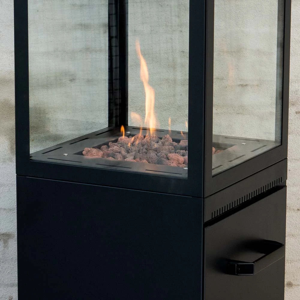 Muztag Murcia terrasverwarmer - Zwart