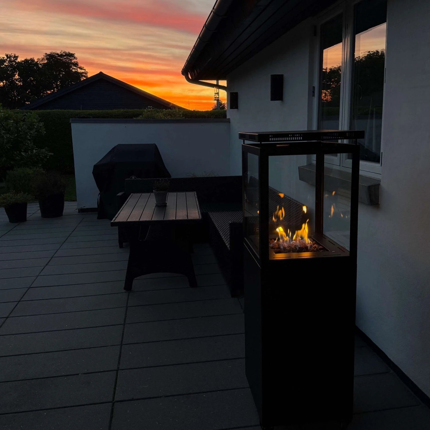 Muztag Murcia terrasverwarmer - Zwart
