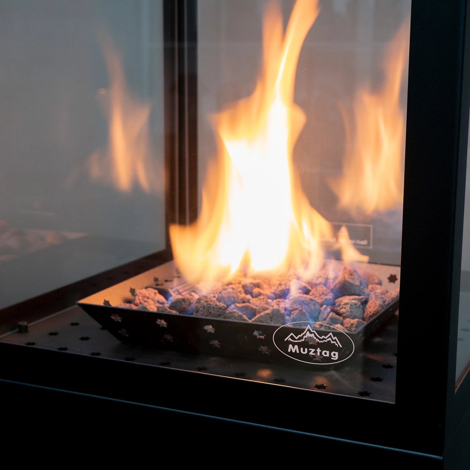 Pierres de lave pour cheminées à gaz Muztag